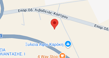 Location of business on map