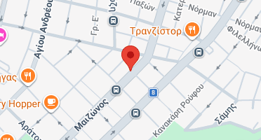 Location of business on map
