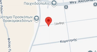Location of business on map