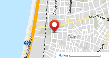 Location of business on map