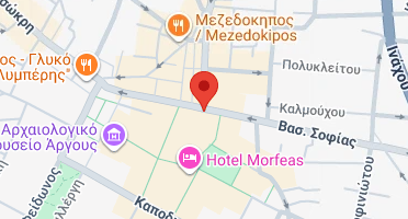 Location of business on map