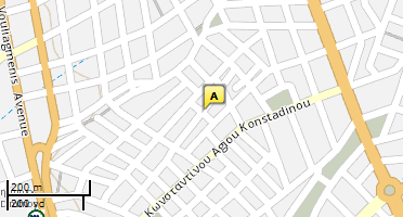 Location of business on map