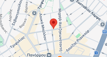 Location of business on map