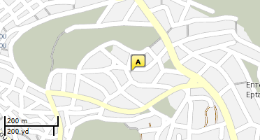 Location of business on map