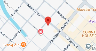 Location of business on map