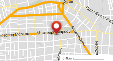 Location of business on map