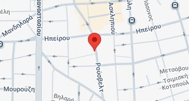 Location of business on map