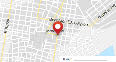 Location of business on map