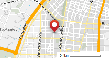 Location of business on map