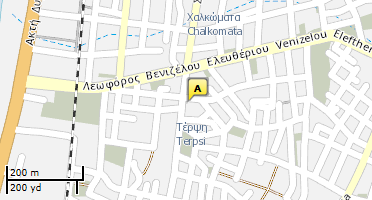 Χάρτης και σημείο της επιχείρησης