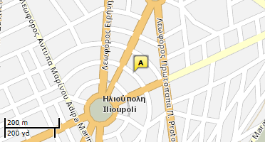 Χάρτης και σημείο της επιχείρησης