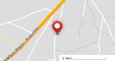 Location of business on map