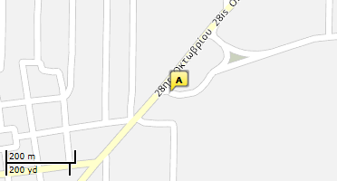 Location of business on map