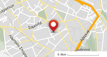 Location of business on map
