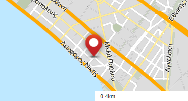 Location of business on map