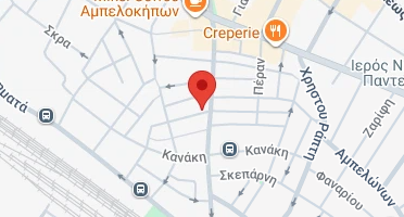 Location of business on map