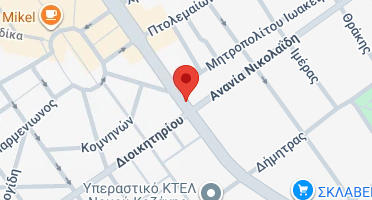 Location of business on map