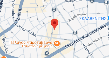 Location of business on map