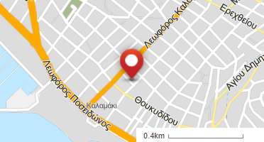 Location of business on map