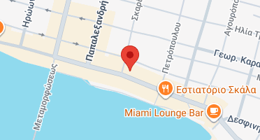 Location of business on map