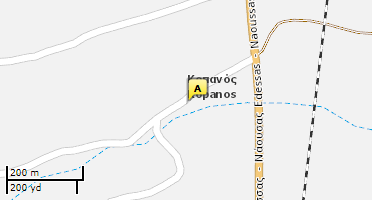 Location of business on map