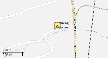 Location of business on map