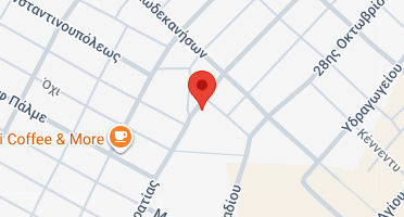 Location of business on map
