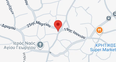 Location of business on map