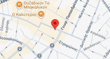 Location of business on map