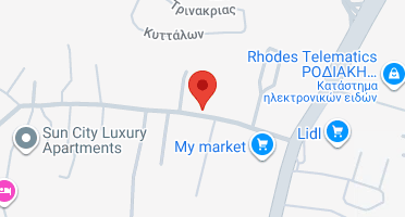 Location of business on map
