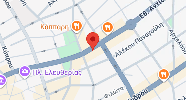 Location of business on map