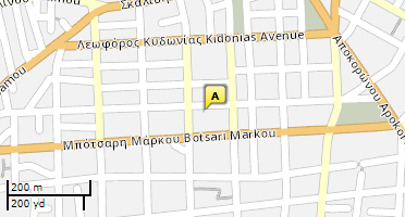 Χάρτης και σημείο της επιχείρησης