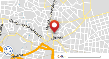 Location of business on map