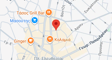 Location of business on map