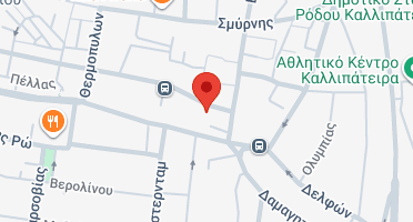 Location of business on map