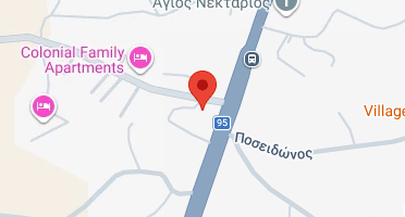 Location of business on map