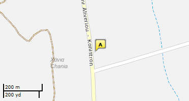 Location of business on map