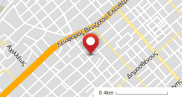Location of business on map