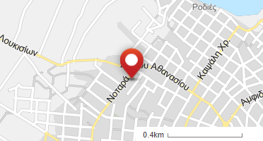 Χάρτης και σημείο της επιχείρησης