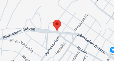 Location of business on map