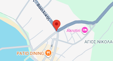 Location of business on map