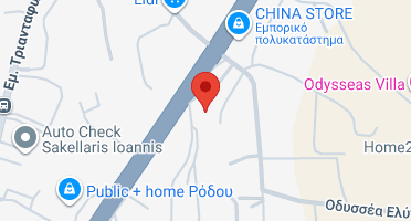 Location of business on map