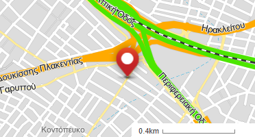 Location of business on map