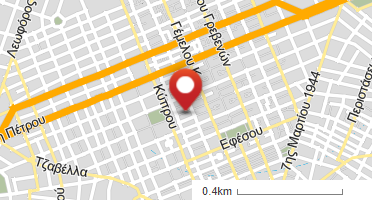 Location of business on map