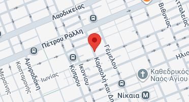 Location of business on map