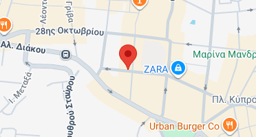 Location of business on map
