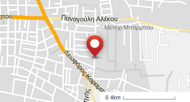 Location of business on map