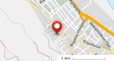 Location of business on map