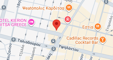 Location of business on map