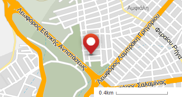 Location of business on map
